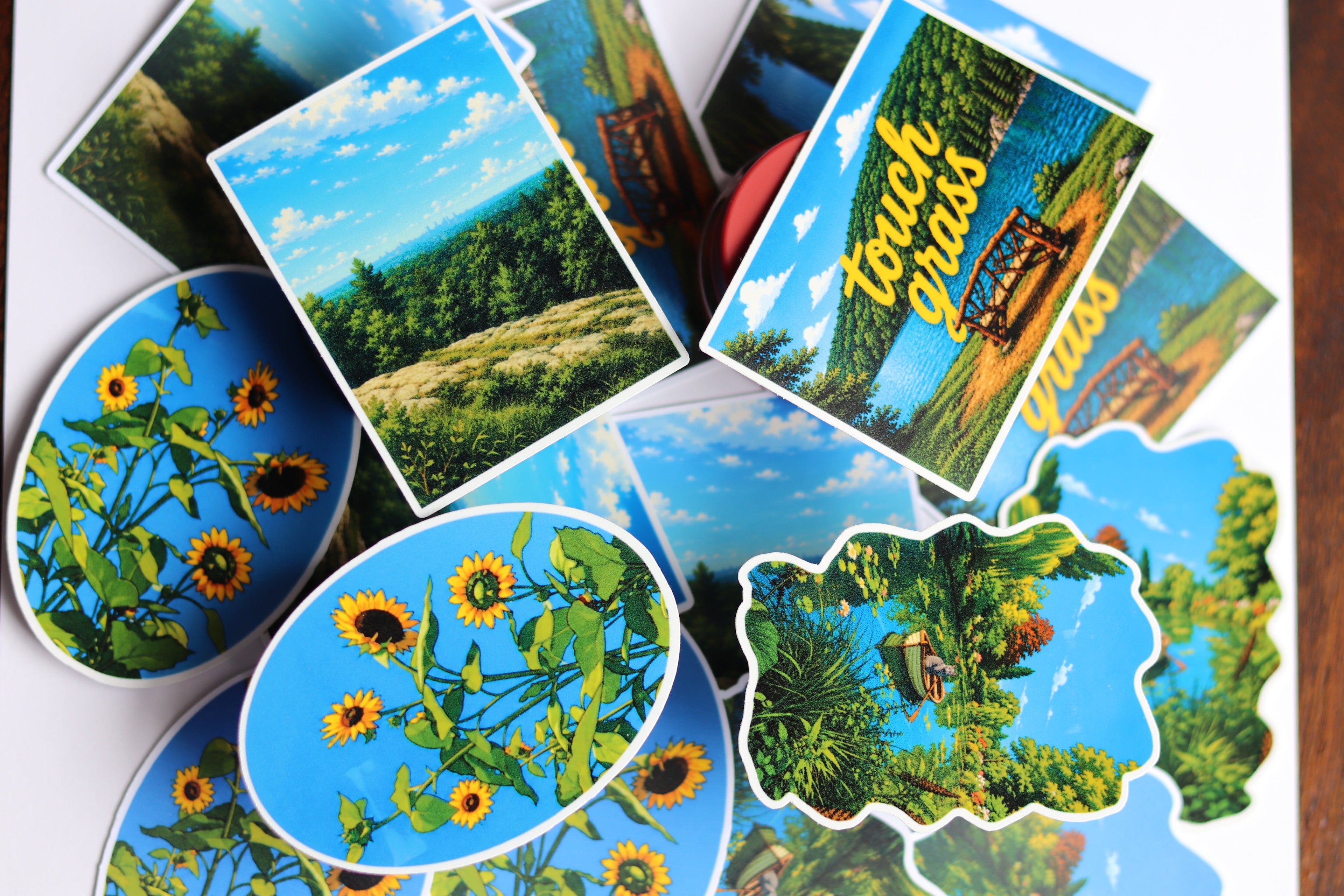 Natures Daydream (12 Stickers)