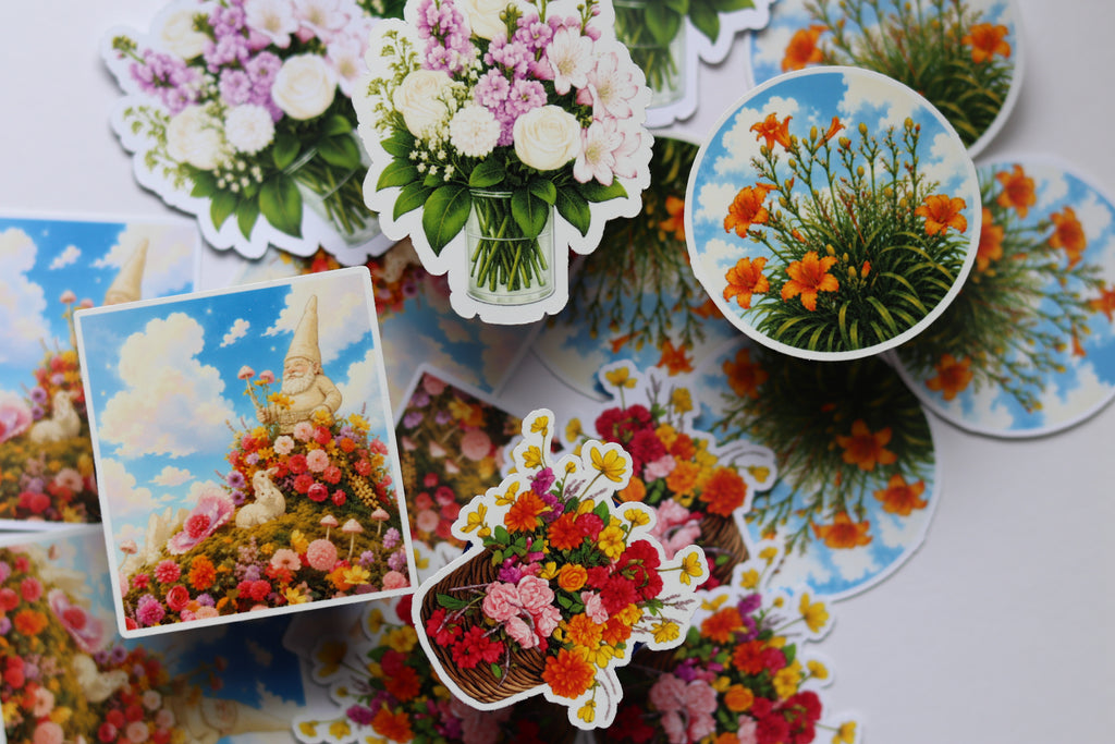 Garden Daydream Collection (4 stickers)
