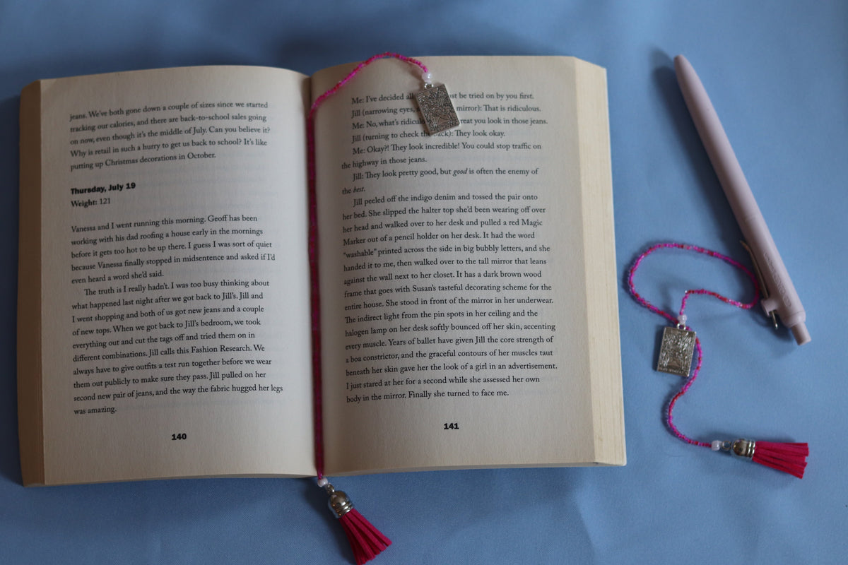 The Lovers Beaded Book Mark
