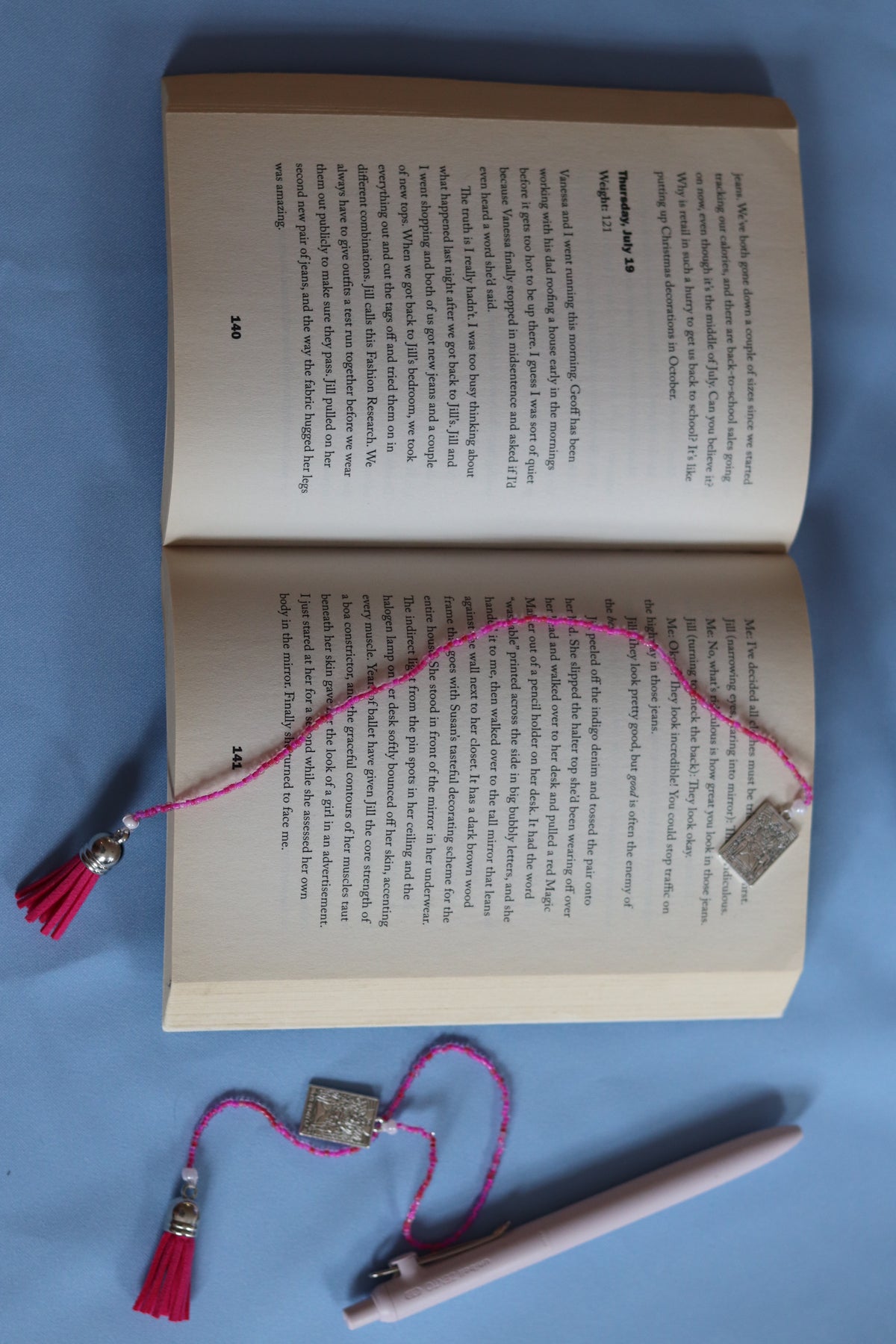 The Lovers Beaded Book Mark