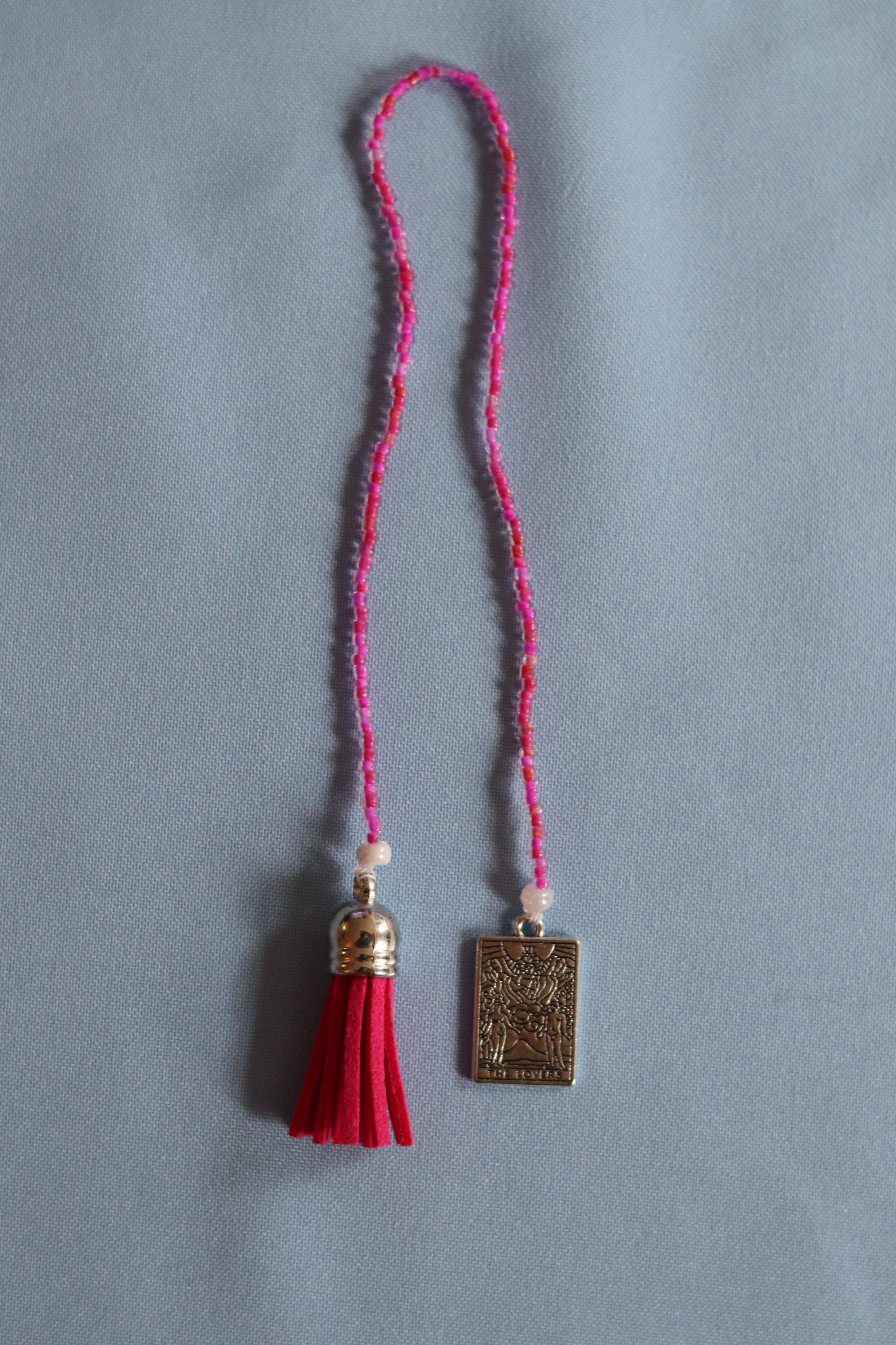 The Lovers Beaded Book Mark