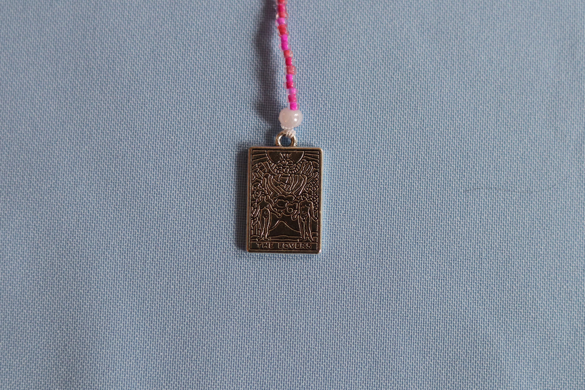 The Lovers Beaded Book Mark