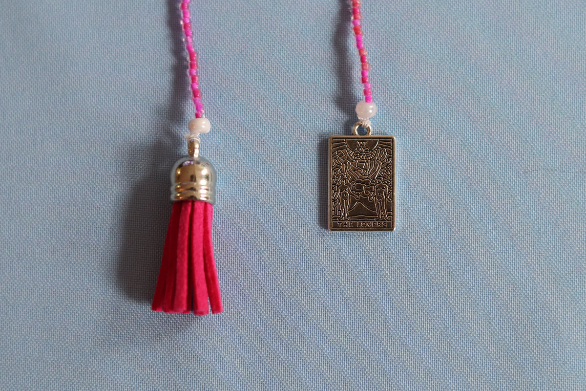 The Lovers Beaded Book Mark